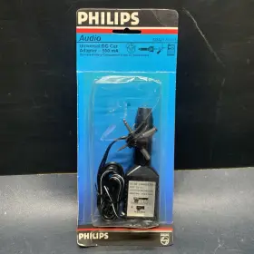 Sba2116a01 Philips Vintage Audio Universal Dc Car Adapter 500 Ma Nos