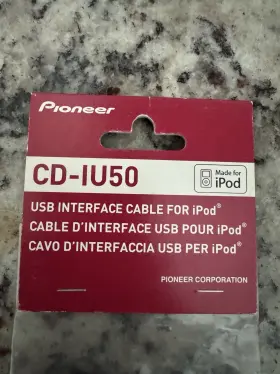 Cd-iu50 Pioneer Usb Interface Cable For Ipod/iphone