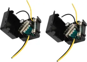 Pissenteywih17sgna Pissente Car Power Filter 2pcs 12v Interference Proof Noise Reduction Stereo