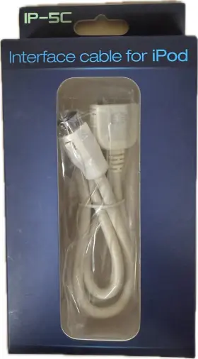 Ip-5c Power Acoustik Full Control Ipod Cable For Ingenix Source Units