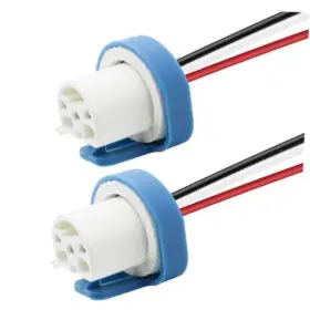 Pkxsqzd07-2 Powkos 2pcs Headlight Wiring Harness 9007 Compatible With 9004 Hb1 Hb5 3 Pin Ceramic Pkxsqzd07-2 Powkos 2pcs Headlight Wiring Harness 9007 Compatible With 9004 Hb1 Hb5 3 Pin Ceramic