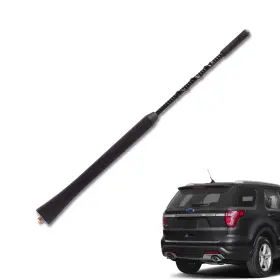 Predep 717205971683 Antenna Mast Compatible With 2010-2019 Ford C-max Explorer Black