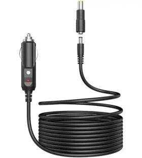 Prodc55217909 Proimb Dc 5.5 X 2.1mm 7.9 5.5mm Car Charger Power Supply Cord 12v -24v 6.56 Ft #2
