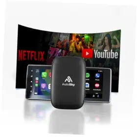 Wcpaa-1t Promaster Electronic Llc Ai Box Lite Wireless Carplay And Android Auto Adapter With Netflix Youtube
