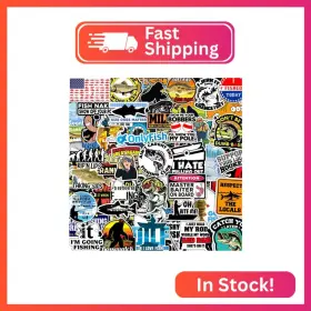 Fishing74pc Puraesla 74pcs Funny Fishing Stickers For Tackle Box Bucket Fathers Day Gift Waterproo Fishing74pc Puraesla 74pcs Funny Fishing Stickers For Tackle Box Bucket Fathers Day Gift Waterproo