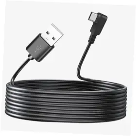 Mm-usbc-dc115 Pxm&mm Usb C Dash Cam Power Cord 11.5ft 90 Degree Angle 2.0 A To Type-c Mm-usbc-dc115 Pxm&mm Usb C Dash Cam Power Cord 11.5ft 90 Degree Angle 2.0 A To Type-c