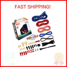 Plmrakt8 Pyle Marine And Car Audio Wiring Kit - 20ft 8 Gauge Power Wire Up To 1000 Watt