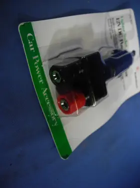 270-1521 Radio Shack Cigarette Lighter Plug - 2 Binding Post Adapter 12v /10a #2