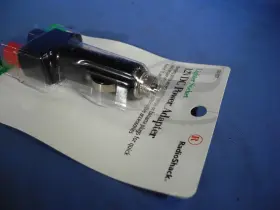 270-1521 Radio Shack Cigarette Lighter Plug - 2 Binding Post Adapter 12v /10a #3