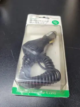 270-029a Radioshack Vintage Coiled Radar Detector Power Cord 2.5mm Plug #270-029a