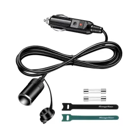 Range Tour 791974792878 Cigarette Lighter Extension Cord 12v-24v Socket
