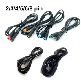 221532 Rapidroo-shop M8 2 3 4 5 6 8 Pin 1m E-bike Speed Sensor Male To Female M/f Extension Connector #3