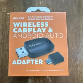 2awsw-cpw Rexing Wireless Carplay And Android Auto Adapter Connectivity 2awsw-cpw Rexing Wireless Carplay And Android Auto Adapter Connectivity