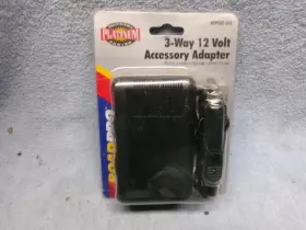 Rprtsp-312 Roadpro Road Pro - Trucker Platinum Series 3 Way 12 Volt Adapter Unused In Package