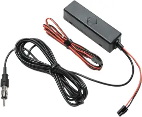 Rockford Fosgate 780687352110 Pmx-ant Universal Powersports Amplified Antenna Red Black