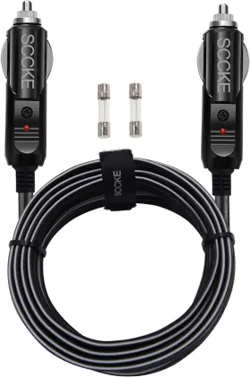 3.66m Sccke 445045349333 Heavy-duty 20a 12ft / 14 Awg Male To Plug Cigarette Lighter Charger 3.66m Sccke 445045349333 Heavy-duty 20a 12ft / 14 Awg Male To Plug Cigarette Lighter Charger
