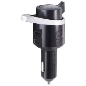 Btfmpd3sr-sp Scosche Usb-c And Type-a Wireless Hands-free Car Kit - Black