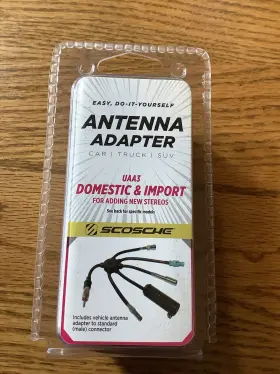 Uaa3 Scosche Universal Antenna Adapter New And Sealed