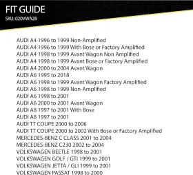 Vwa2b Scosche Amplified Antenna Adapter For Volkswagen Vehicles Black #3