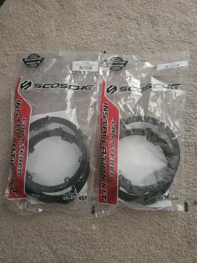 Sahc634 Seosche Honda Civic 2006 And Up Aftermarket 6 1/2 Inch - 3/4 Speaker Adapter