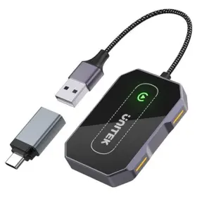 Shenzhen Boyi Electronics Co. Ltd. 786820389333 Android Auto Wireless Adapter For Cars With Built-in Wired Black