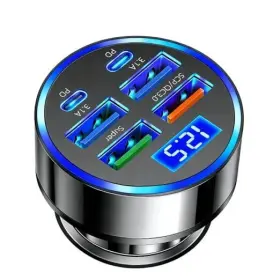 Shenzhen Guangshengye Electronic Technology Co. Ltd. 726434739926 Usb C Car Charger Adapter With Voltmeter Compatible Iphone 16 15 14 13 12