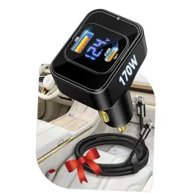 Shenzhen Tentech Electronic Technology Co. Ltd 657381993058 Fast Car Charger For Iphone 17 Sumsung Charging Cigarette Lighter Adapter