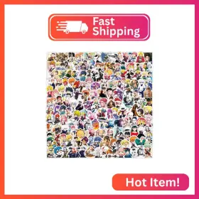 As-018 Sigyojeom 640pcs Anime Stickers Mixed Pack Vinyl Waterproof For Water Bott As-018 Sigyojeom 640pcs Anime Stickers Mixed Pack Vinyl Waterproof For Water Bott