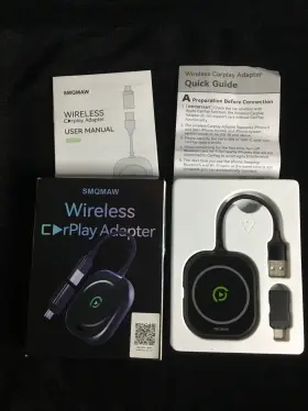 Wa01-c Smqmaw Wireless Adapter Converts Factory Wired Carplay To - Plug And Play Wa01-c Smqmaw Wireless Adapter Converts Factory Wired Carplay To - Plug And Play