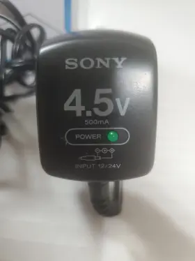 Dcc-e455 Sony 12v 24v 4.5vdc Charger Car Adapter Cd