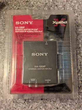 Xa-120ip Sony Nos Interface Adapter For Ipod New Sealed