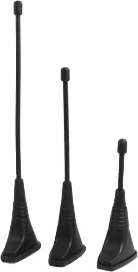 A16032500ux1263 Sourcing Map Uxcell 3pcs Self-adhesive Dummy Decorative Aerial Antenna For Car Black