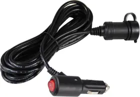 Sp-0829s Sparking 15ft Cigarette Lighter Extension Cord With On Off Switch - Car