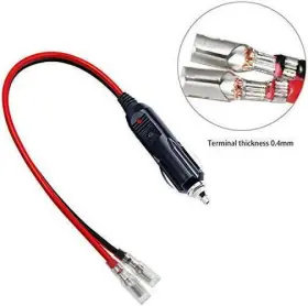 Sp-76-1p Sparking 1pack 12volt Replacement Cigarette Lighter Male Plug With Leads - Car Adapter #3