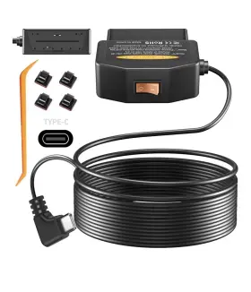 Ssontong H507 Obd Power Cable Adapter Type-c 12v-36v Acc/surveillance Modes 3.5m