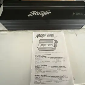 Stinger Spc5050 50 Farad Digital Hybrid Capacitor Car Audio