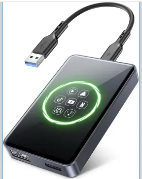 B0fv7z387b Tdt 4-in-1 Wireless Carplay Adapter& Android Auto Adapter Video 65