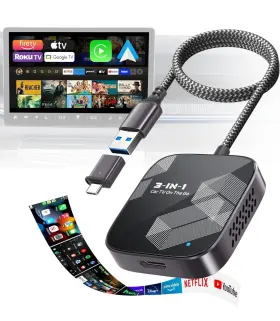 000123 Teckygem 3-in-1 Wireless Carplay Adapter Car Tv Mate Pro Max 2026 Upgraded-glass And Metal 000123 Teckygem 3-in-1 Wireless Carplay Adapter Car Tv Mate Pro Max 2026 Upgraded-glass And Metal