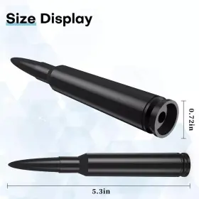 Stkd-ca-029 Tecreddy Car Truck Antenna For Ford F150 2009-2023 - Short Replacement Black #2