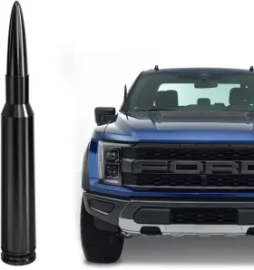 Stkd-ca-029 Tecreddy Car Truck Antenna For Ford F150 2009-2023 - Short Replacement Black