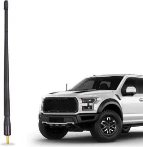 F-150 Tectary 797843903925 Short Antenna Compatible For Ford F150 Truck 2009-2024 And Bronco Black