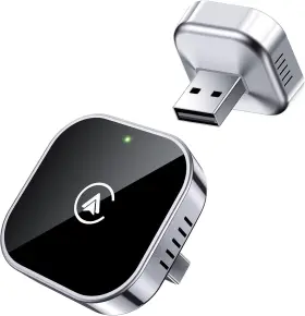 B0f8qq1wfs Teeran 2 In 1 Wireless Carplay/android Auto Adapter Easy Setup Plug And Play