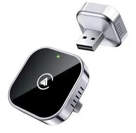 T-cp11w1-w40v Teeran 2-in-1 Wireless Carplay And Android Auto Adapter Dual-band Usb Usb-c Cp11