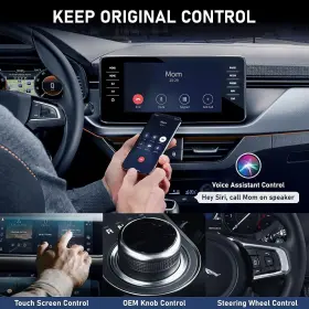 Tht-020-1 Teeran Carplay Wireless Adapter Factory Wired 2024 Upgrade Plug And Play Black #3