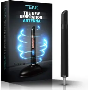 Ek325kk Tekk Short Antenna Compatible With 1997-2024 Ford F150 Pickup Truck Black