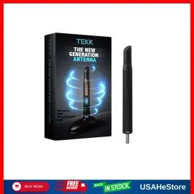 Ek443kk Tekk Short Antenna For 2006-2024 Gmc Sierra 3500 And Chevy Silverado Optimized Fm/am