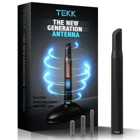 Ek585kk Tekk Short Antenna Compatible With Ford F150 4.8 Inches Black