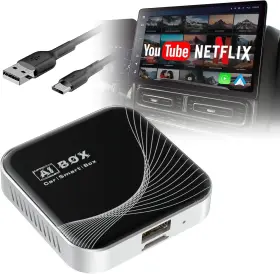 Terunsoul-by960h-apple-blk Terunsoul Wireless Carplay Adapter - Stream Youtube Netflix Tiktok In Your Car