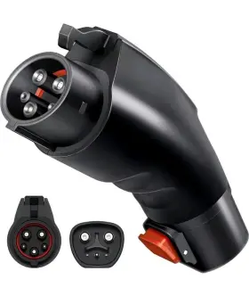 J1772 Tesla To Charging Adapter Max 60a/250v For Sae Evs 1503