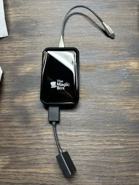 638485 The Magic Box Wireless Carplay Android Auto Adapter With Streaming And Video